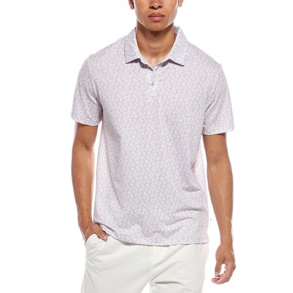 Vintage Summer Mens  Performance Tech Polo Shirt, Purple - Picture 1 of 3